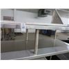 Image 2 : S/S 6' Pedestal Double Overshelf