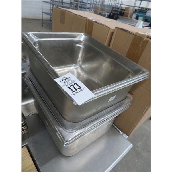 5-Half by 6  Insert Pans - 5 X $