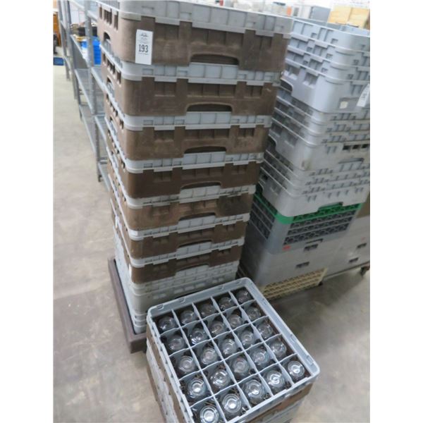 Dishwasher Trays 12, Asst. Glasses, Dolly