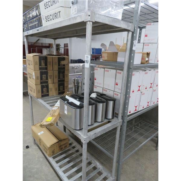 Alum. 3 Shelf Dunnage Rack