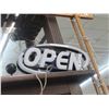 Image 1 : Lighted Open Sign - No Shipping