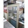 Image 1 : Ornately Framed Beveled Mirror - 30 x 60 - No Shipping