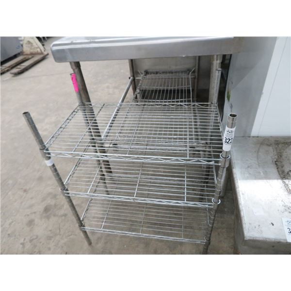 Small Wire 3 Shelf Rack