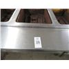 Image 2 : Serveware S/S 4'  3 Comp Steam Table w/Undershelf