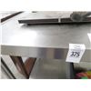 Image 2 : S/S Rolling Table w/Table and Undershelf - 30 x 3'