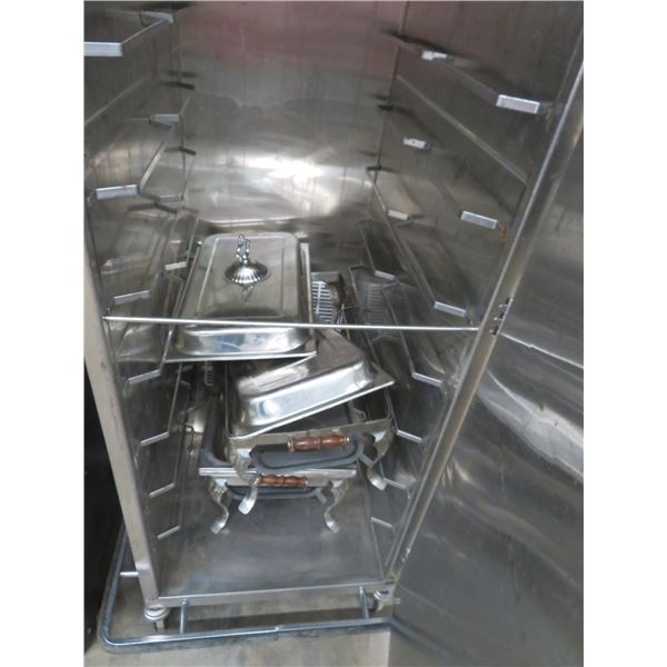 Chafing Pans, Insert/Sheet Pans in Cabinet