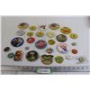 Image 1 : Small Flat of Lapel Pin Badges - Pinback Buttons