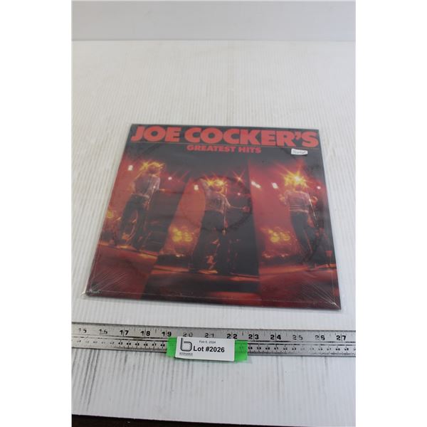 Joe Cocker's Greatest Hits Sealed Vinyl Record