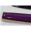 Image 2 : Staples French Canadian Keyboard (USB), Purple Gel Wrist Rest - Both NIB