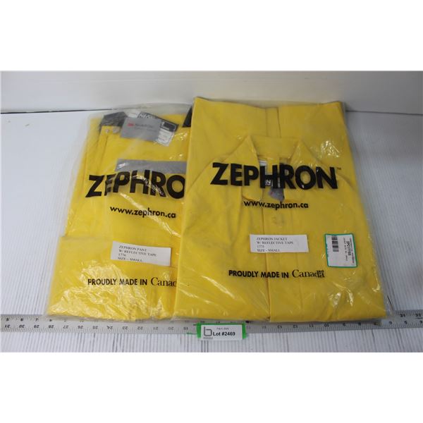 Zephron Jacket and Pants Size Small (NIB)