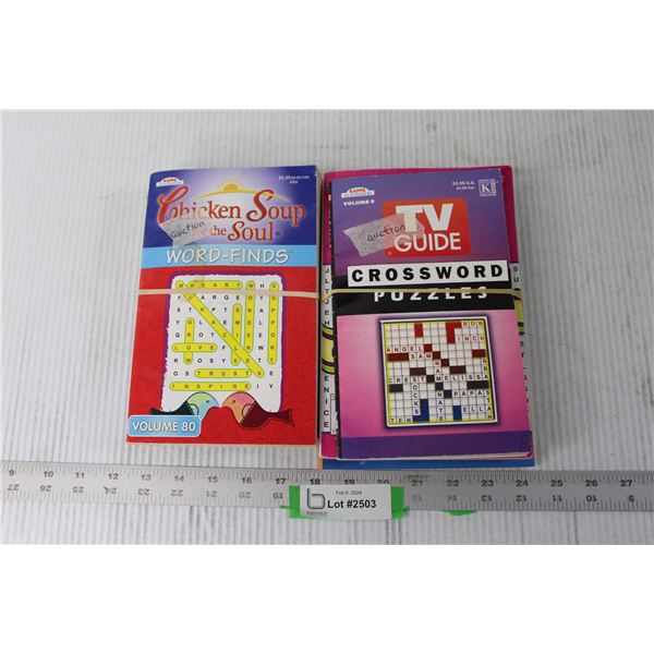 Assorted Crossword Books