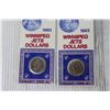 Image 2 : (2) 1983 Hockey Dollars - Winnipeg Jets - Brian Hayward and Tim Watters