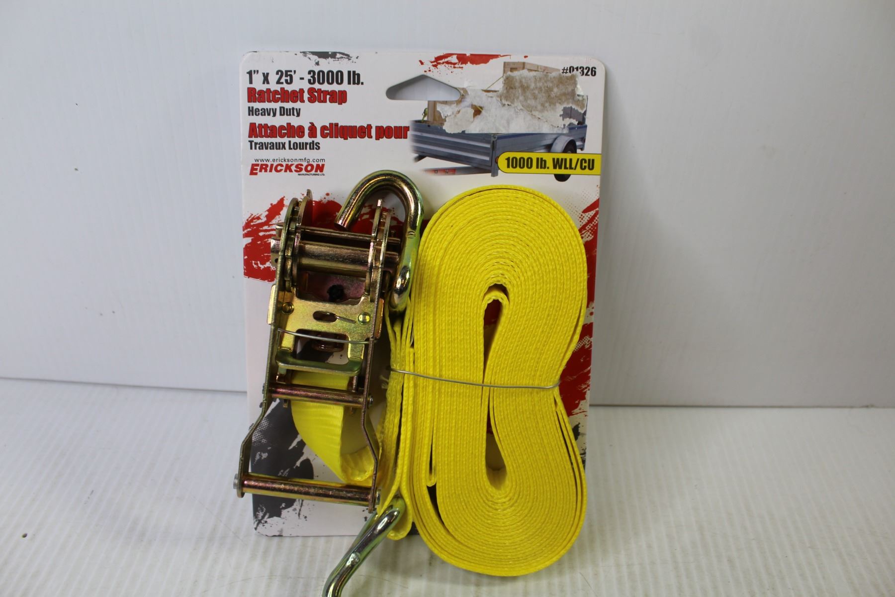 3000lb. Ratchet Strap Bodnarus Auctioneering