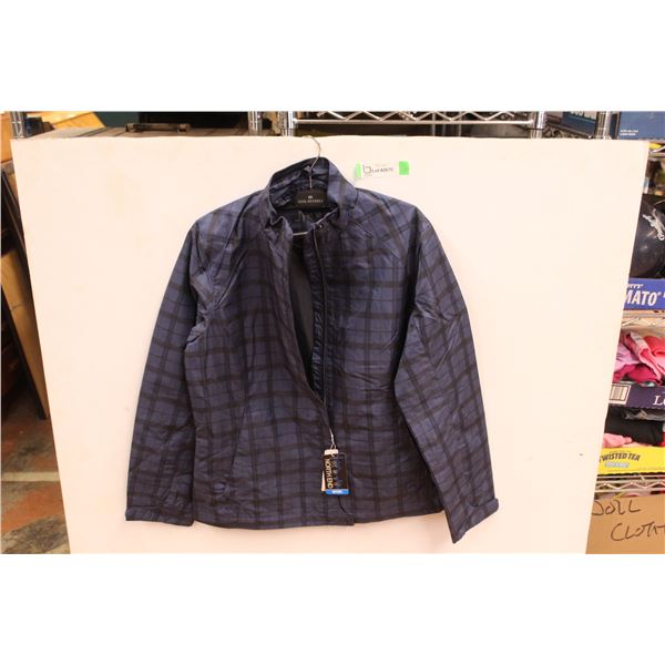 North End Ladies Plaid Jacket (size lg)