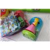 Image 8 : Headphones & Assortment of Small Toys - Beads