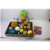 Image 1 : Sprinkler Spray Toy - Assorted Balls - Mega Grow Star Fish