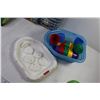 Image 3 : Sand Toys - Pigglet & Pooh - Monopoly Hotels Game - Crayola Glow Chalk