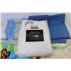 Image 2 : Water Proof Crib Mattress Cover - Twin Sheet Set Plus Two Pillow Cases - Pooh Towel - (2) Scoobie Do