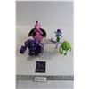 Image 1 : (4) Toy Figurines - Mike, Sulley, Bing Bong