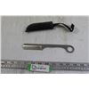 Image 1 : Master Fixed Blade Straight Razor w/ Sheath