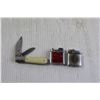 Image 4 : Pocketknife, (2) Lighters