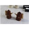 Image 6 : (6) Pairs Salt and Pepper Shakers