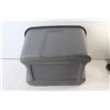 Image 3 : * (2) Storage Totes - Cracked Lid