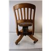 Image 4 : * Vintage Wooden Desk Chair