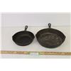 Image 1 : (2) Cast Iron Frying Pans