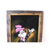 Image 2 : Framed Velvet Art - Mickey Mouse - Disney - 14" x 23"