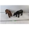 Image 1 : (2) Bear Figurines