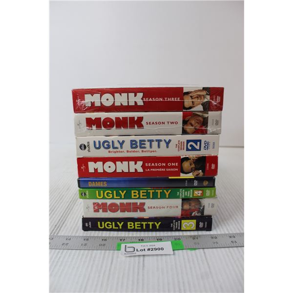 Ugly Betty and Monk DVD Sets