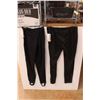 Image 4 : (2) Pairs of Yoga Pants - Size M to L