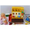 Image 2 : Lot of Retro Childrens Toys: Cash Register, Mario, She-Ra, Misc.