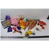 Image 1 : Lot of Retro Childrens Toys: Mario, McDonalds, Crayola Marker Holder, Misc.