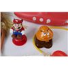 Image 4 : Lot of Retro Childrens Toys: Mario, McDonalds, Crayola Marker Holder, Misc.