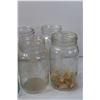 Image 4 : (7) Imperial Glass Jars, (1) Canadian Jewel Jar, Empress Jar, Glass Pepper Shaker, (4)Smaller Jars