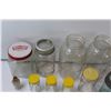Image 5 : (7) Imperial Glass Jars, (1) Canadian Jewel Jar, Empress Jar, Glass Pepper Shaker, (4)Smaller Jars