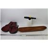 Image 1 : Wooden Dish, Spray Bottle, Guitar Shaped Game Case