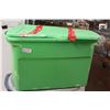 Image 2 : * (3) Storage Totes With Lids - One Lid is in Poor Condition