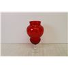 Image 2 : Red Decorative Glass Art Piece