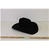 Image 1 : 7 5/8" Black Cowboy Hat