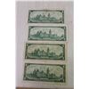 Image 4 : (4) Canadian 1967 $1 Bills