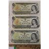 Image 3 : (6) Canadian 1973 $1 Bills