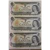 Image 3 : (6) Canadian 1973 $1 Bills