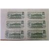 Image 4 : (6) Canadian 1973 $1 Bills