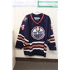 Image 1 : Signed Ryan Smyth Edmonton Oilers Jersey with Certificate of Authenticity - Size L