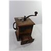 Image 2 : Antique Coffee Grinder - Dovetail Construction