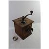 Image 3 : Antique Coffee Grinder - Dovetail Construction