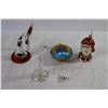 Image 4 : Variety of Christmas Ornaments, Vintage Box of Sparkle Christmas Snow
